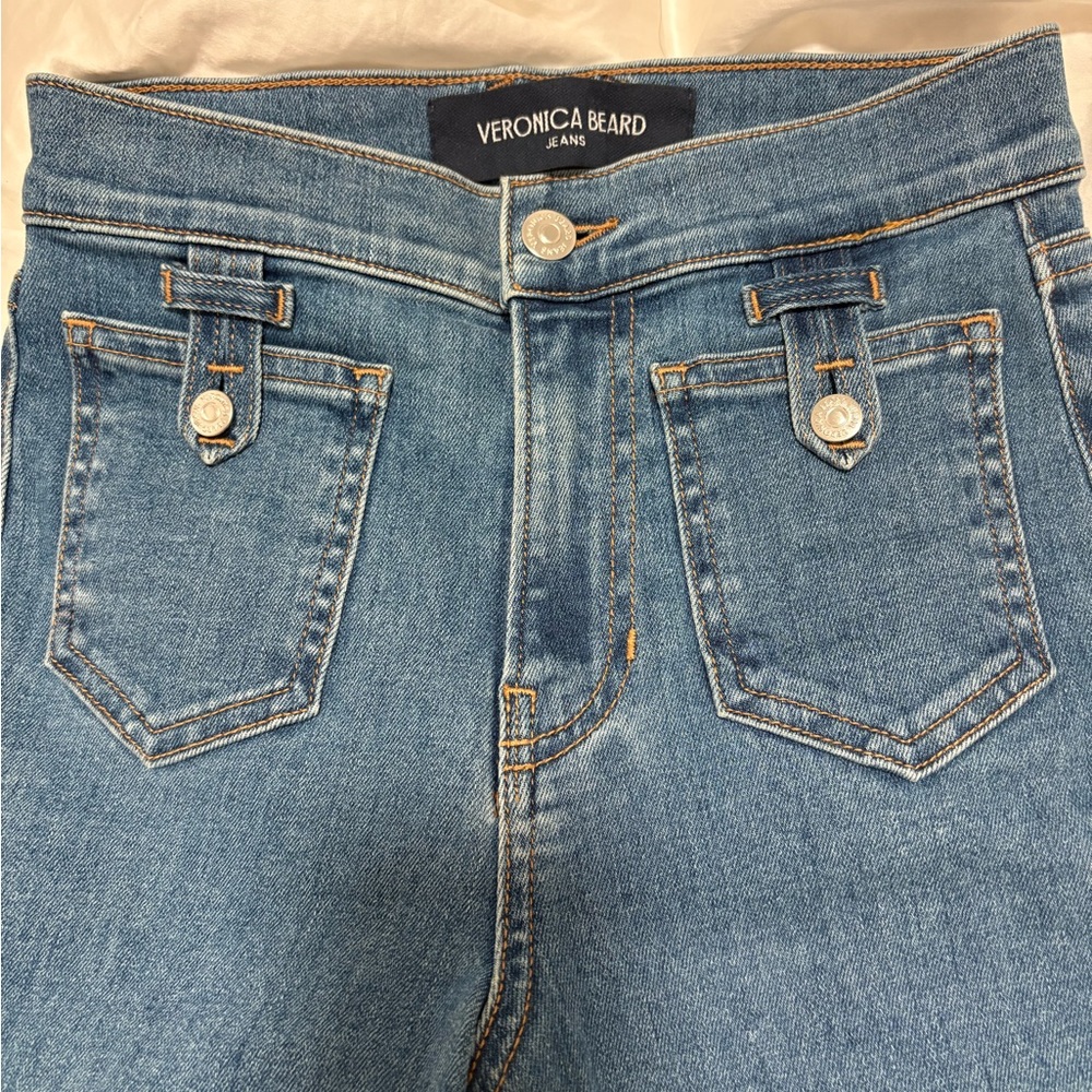 Veronica Beard Slightly Flared Jeans. NWOT. Never worn - Picture 2 of 10